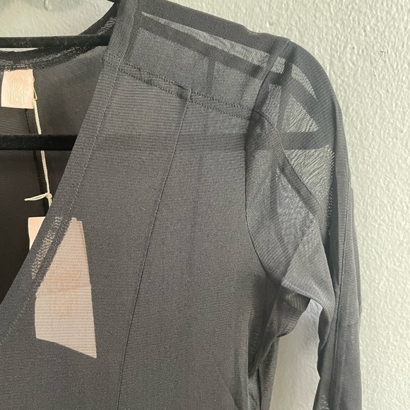 NWT Free People X HAH Mama C Maxi Sheer Dress in Black. Size Small. - Picture 7 of 8